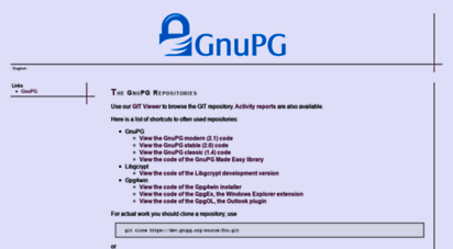 git.gnupg.org