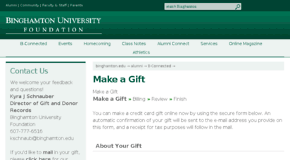giving.binghamton.edu