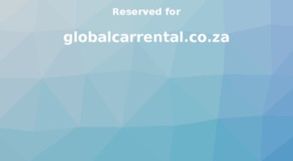 globalcarrental.co.za