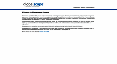 globalscapejobs.iapplicants.com