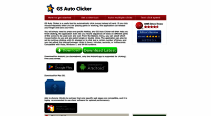 Welcome To Goldensoft Org Gs Auto Clicker Autoclick