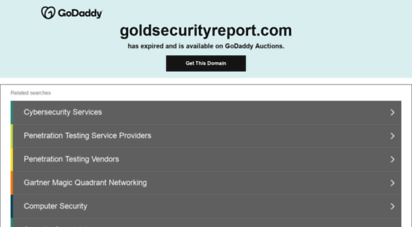 goldsecurityreport.com