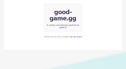 good-game.gg