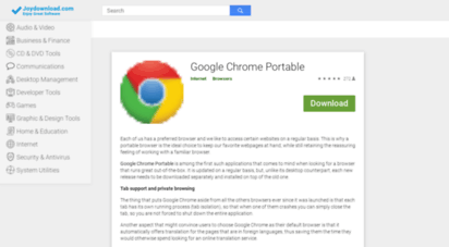 google-chrome-portable.joydownload.com