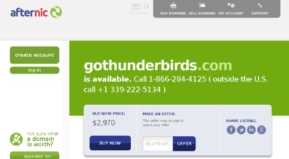 gothunderbirds.com