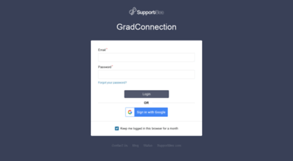 gradconnection.supportbee.com