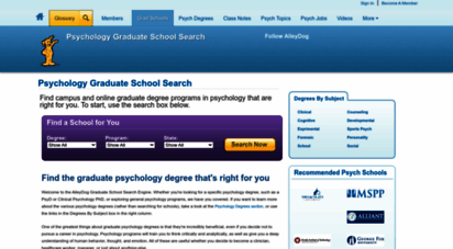 gradsearch.alleydog.com