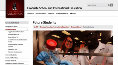 graduate-recruitment.uark.edu