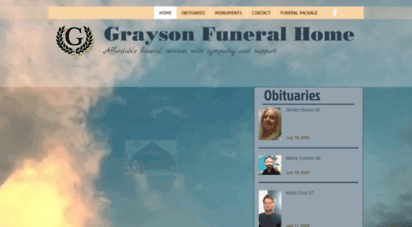 graysonfuneral.net