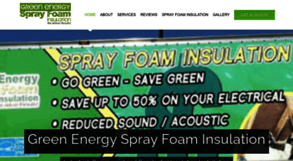 greenenergysprayfoaminsulation.com