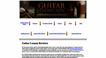 guitarlessonscritic.com