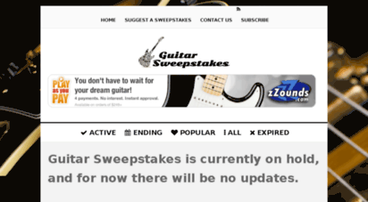 guitarsweepstakes.com
