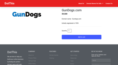 gundogs.com