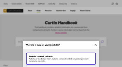 handbook.curtin.edu.au
