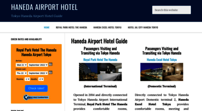 hanedaairporthotel.com