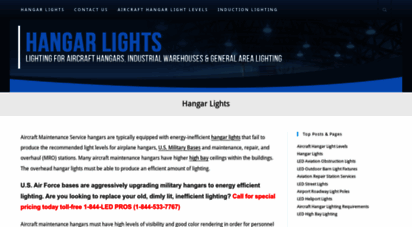 hangarlights.com