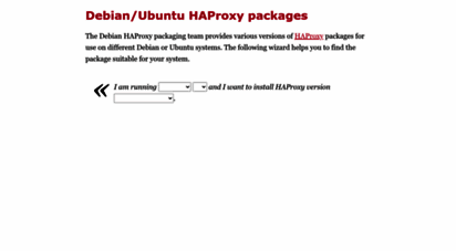 haproxy.debian.net