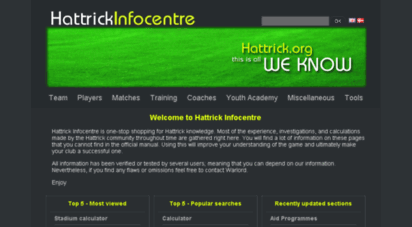 hattrickinfo.com