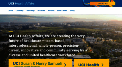 healthaffairs.uci.edu