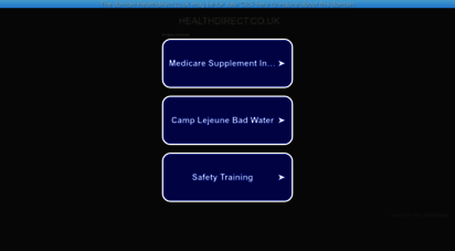 healthdirect.co.uk