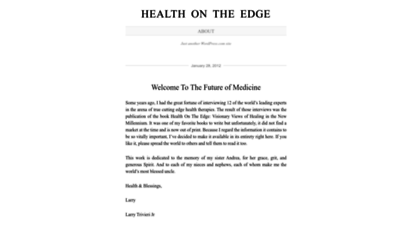 healthontheedge.wordpress.com