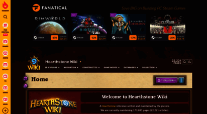 hearthstone.gamepedia.com