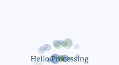hello.processing.org