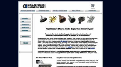 highpressureshowerheads.com