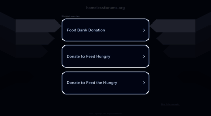 homelessforums.org