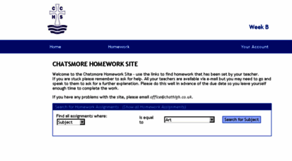 homework.chathigh.co.uk
