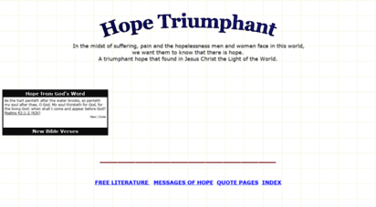 hopetriumphant.com