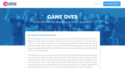 hosting.teachergaming.com