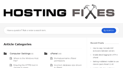 hostingfixes.com