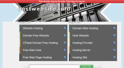 hostwebsite.info