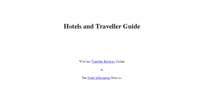 hotelsandtraveller.com