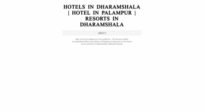 hotelsindharamshala.wordpress.com