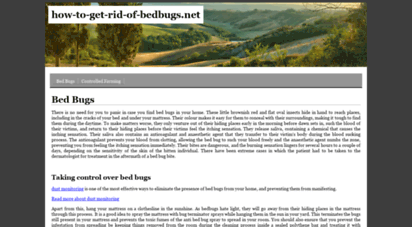 how-to-get-rid-of-bedbugs.net