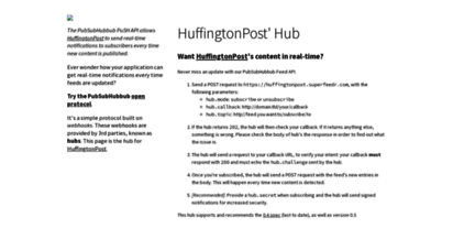 huffingtonpost.superfeedr.com