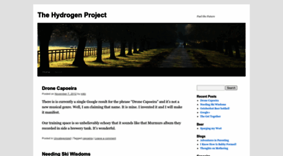 hydrogenproject.com