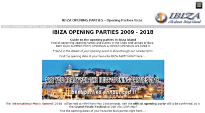 ibiza-opening-parties.ibiza4all.org