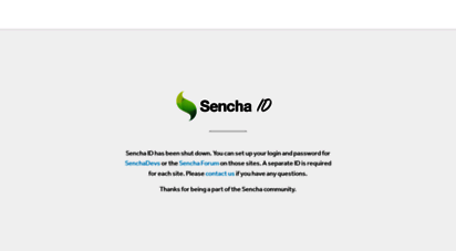 id.sencha.com