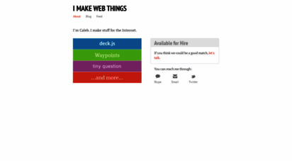 imakewebthings.com