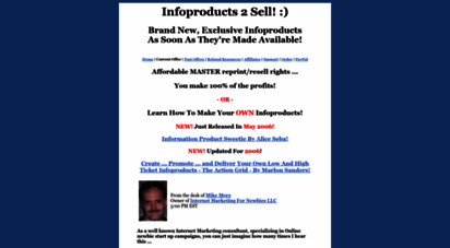 infoproducts2sell.im4newbies.com