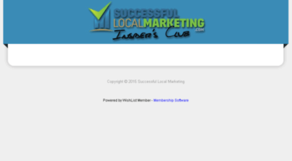 insidersclub.successfullocalmarketing.com