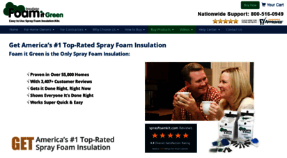 insulation.sprayfoamkit.com