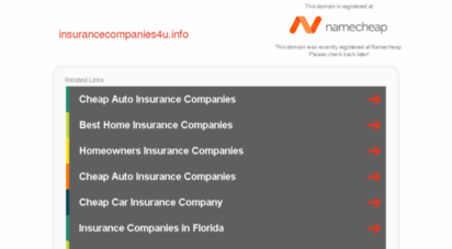 insurancecompanies4u.info
