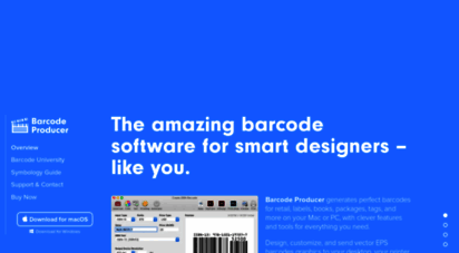 barcode generator software for mac