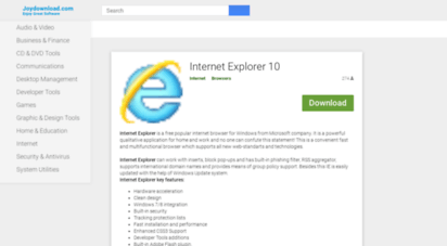 internet-explorer-10.joydownload.com