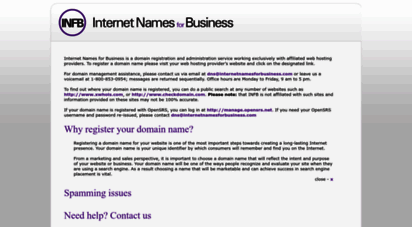 internetnamesforbusiness.com