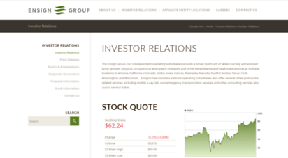 investor.ensigngroup.net